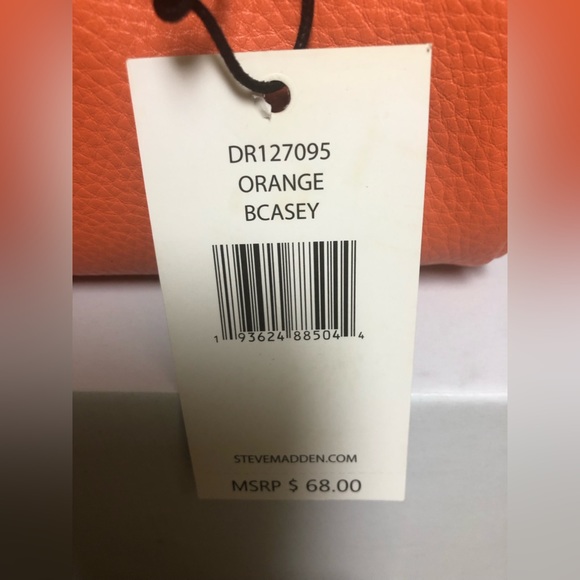 STEVE MADDEN HANDBAG IN THE COLOR ORANGE - Picture 5 of 5